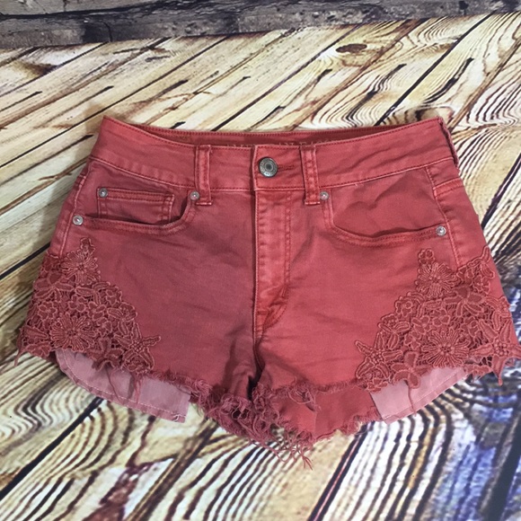 American Eagle Outfitters Pants - American Eagle Hi-Rise Festival Jean Shorts